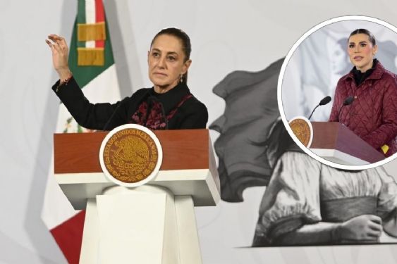 Foto de: Conversación de Marina del Pilar no pone en riesgo seguridad de Baja California: Sheinbaum