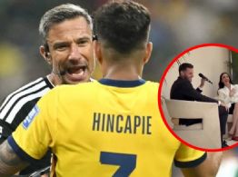 Santi Gimenez rompe el silencio y habla sobre lo que le dijo Piero Hincapié en el México vs Ecuador | VIDEO