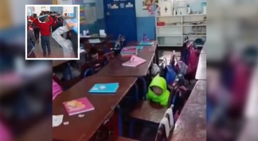 "No tengan miedo", maestro calma a sus alumnos durante sismo de 7.4 de Chiapas y se hace viral | VIDEO