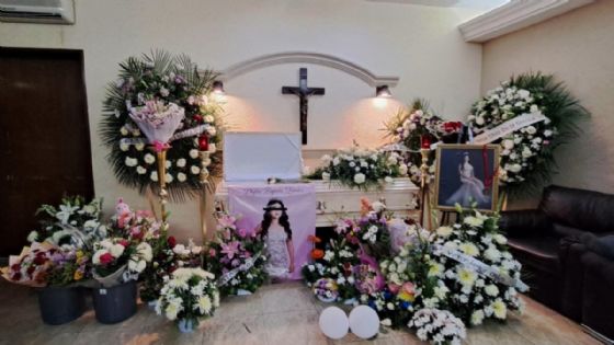 Entre mariachis y globos dan el último adiós a Dafne Quintos, joven que murió en una academia militar | FOTOS