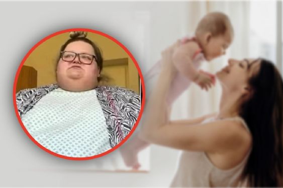 Foto de: El impactante cambio físico de una mujer que bajó 155 kg para cumplir su sueño de ser mamá | VIDEO
