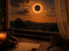 Aprovecha el eclipse solar de agosto 2026 y haz este ritual con papel para cerrar ciclos