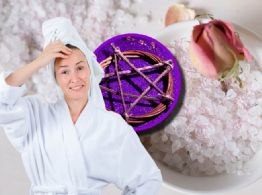 El ritual del baño con sal para alejar todo mal y brujería
