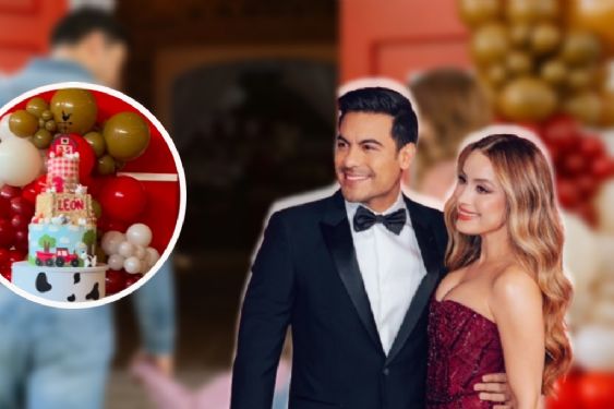 Carlos Rivera y Cynthia Rodríguez celebran el cumpleaños 3 de su hijo, León, con lujosa fiesta
