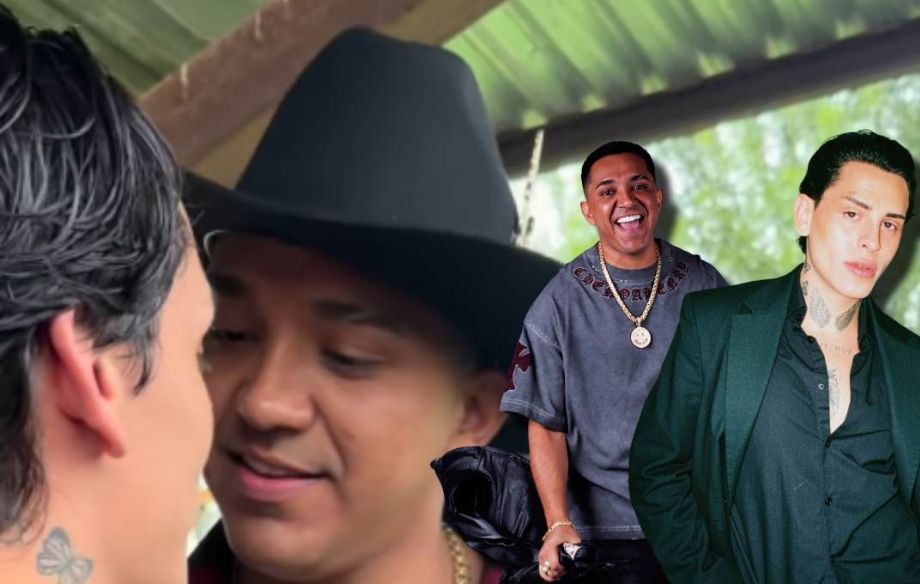 Kunno y Maza clan encienden las redes con inesperado beso