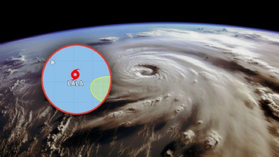 Tormenta tropical LALA podría ser HURACÁN en las próximas horas: esta sería su trayectoria
