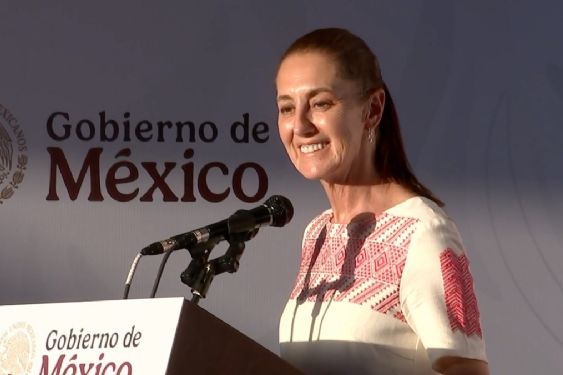 Foto de: ¡Presidenta, Presidenta! así reciben a Claudia Sheinbaum en la inauguración del Hospital del ISSSTE en Tampico
