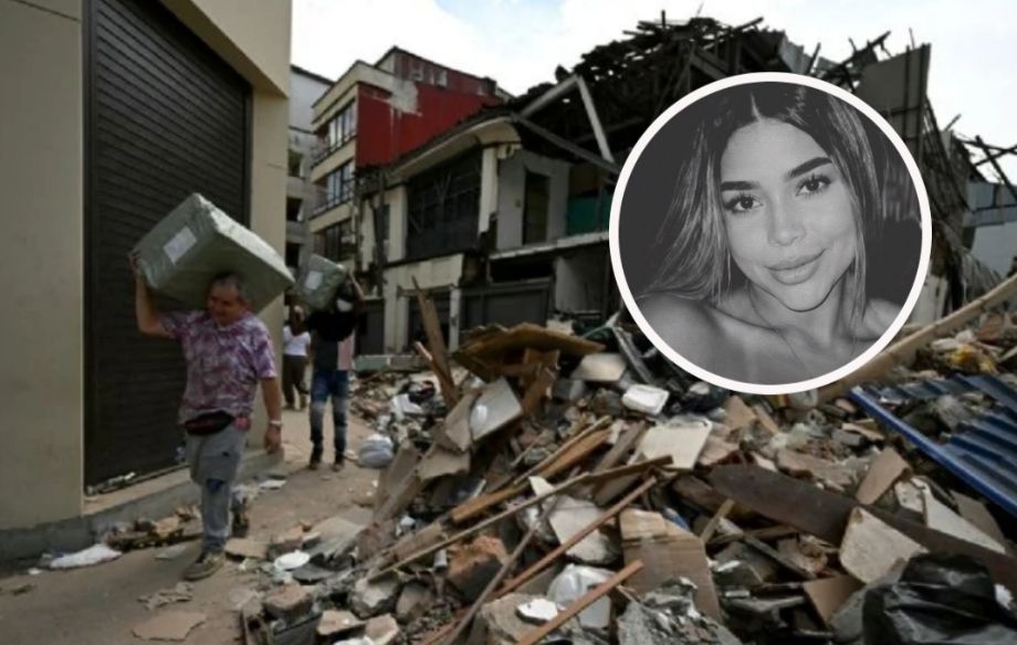 Encuentran sin vida a joven modelo tras el terremoto en Colombia