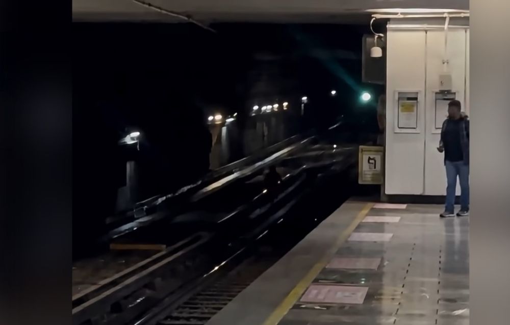 Captan supuesto nahual en la Línea 3 del Metro de la CDMX | VIDEO