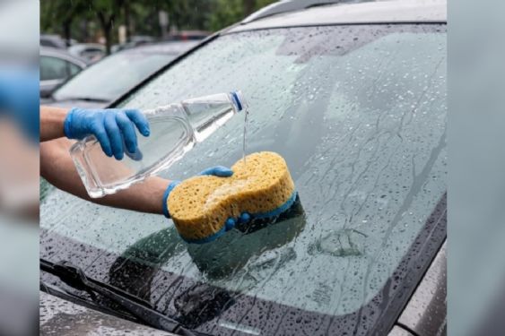 ¿Qué pasa si pones vinagre en el parabrisas? El truco que pocos conductores conocen