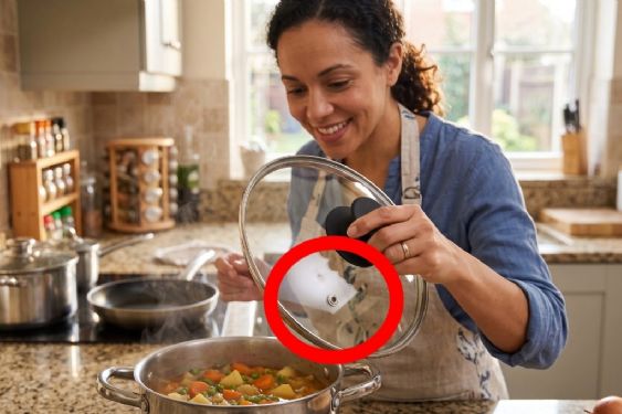 ¿Para qué sirve el agujero de la tapa de la olla?