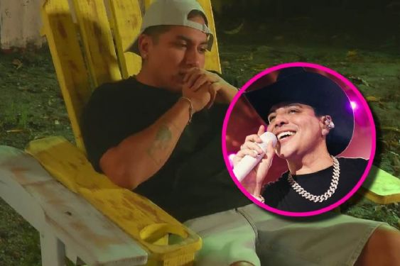 Eduin Caz de Grupo Firme le llevó serenata a Ese Pérez en el exilio de La Casa de los Famosos México