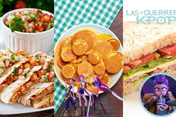 3 ideas de lunch inspirados en Las Guerreras K-Pop para el regreso a clases