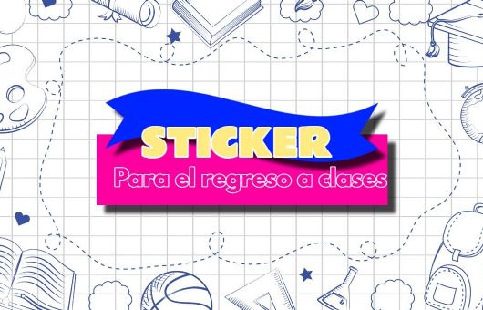 ¿Cómo hacer sticker con el nombre del alumno para el regreso a clases?