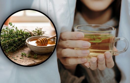 ¿Para qué sirve el té de tomillo con miel y cuál es el mejor momento del día para tomarlo?