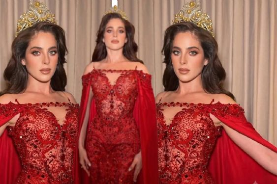 Fátima Bosch conquista con un vestido rojo previo a la final de Miss México 2026; así hicieron el look | VIDEO