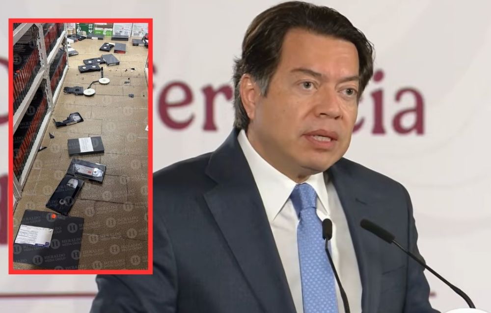 Sí hay daños al archivo histórico de Canal Once, "hay material roto", dice Mario Delgado, titular de la SEP