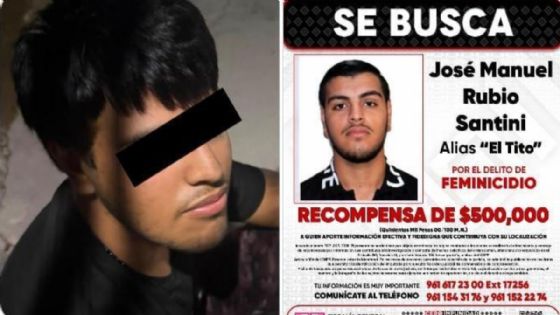 Foto de: Cae en Sinaloa José Manuel "N" alias 'El Tito', presunto feminicida buscado en Chiapas