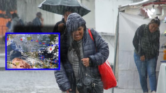 Monzón mexicano y onda tropical azotarán con FUERTES LLUVIAS a estos ESTADOS del 30 de agosto al 2 de septiembre | LISTA