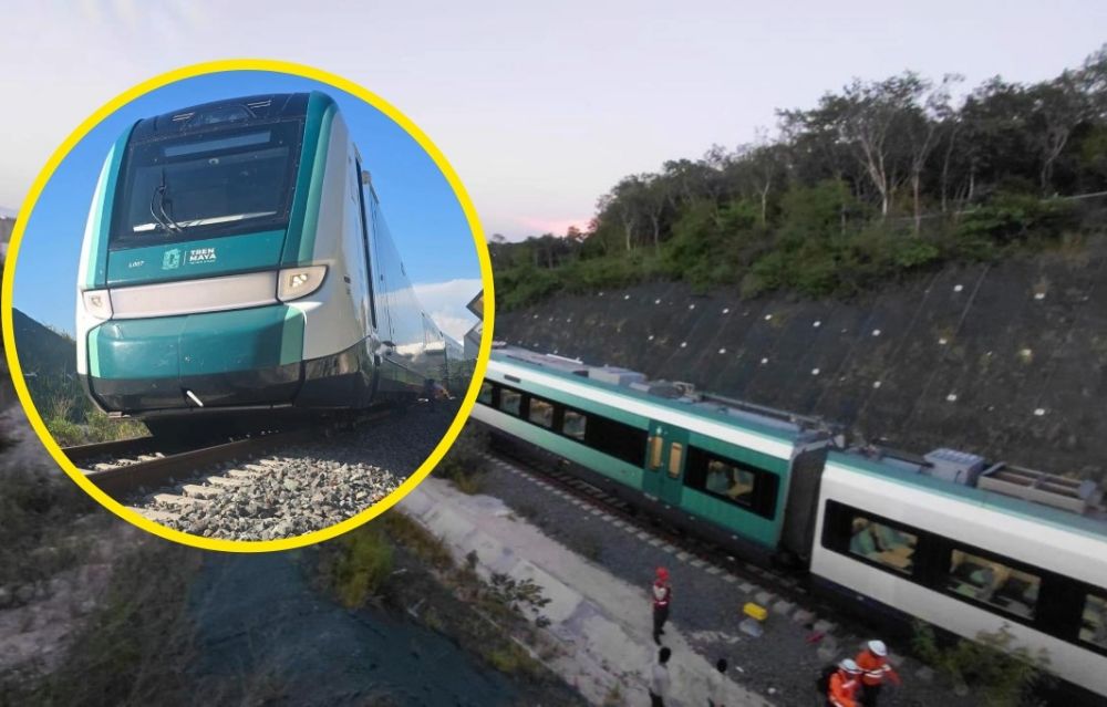 Tren Maya informa sobre incidente tras salir de estación en Campeche