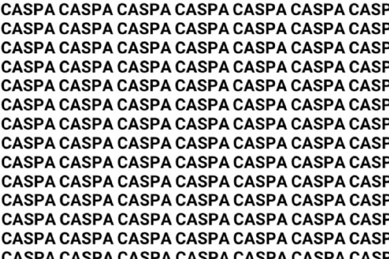 Sólo la mente de un completo erudito puede encontrar la palabra 'CASTA' en menos de 5 segundos