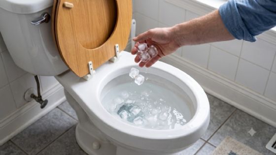 ¿Para qué sirve poner hielo en el inodoro y por qué debes hacerlo HOY mismo?
