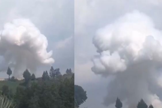 Foto de: Explosión de polvorín deja un muerto y dos lesionados en Zinacantepec, Edomex