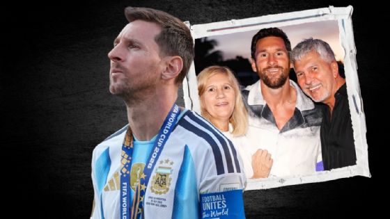 Esta es la última fotografía que publicó Lionel Messi junto a su padre