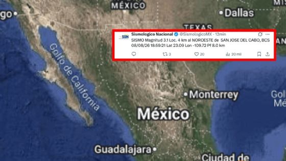 Tiembla HOY en México: esta fue la magnitud del sismo este sábado 8 de agosto