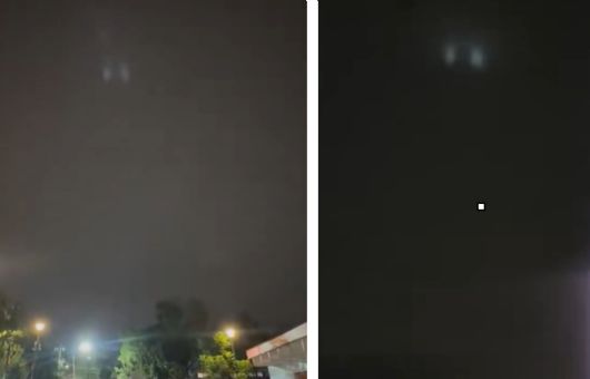 Extrañas luces captadas en el cielo de CDMX generan polémica, ¿qué son?