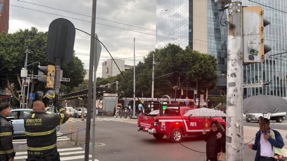 ¿Qué pasó hoy en el Eje 7 Félix Cuevas a su cruce con Insurgentes? Cierre provoca caos vial en la zona | FOTOS y VIDEO