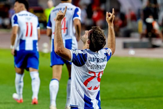 Santi Gimenez se estrena con el Porto