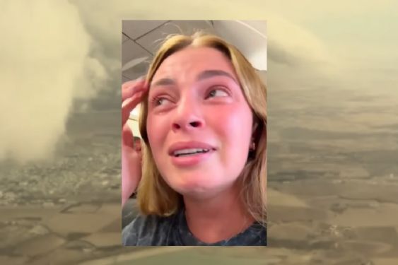 Foto de: VIDEO: Graban aterradora caída en picada de avión durante una tormenta, ¿hay sobrevivientes?