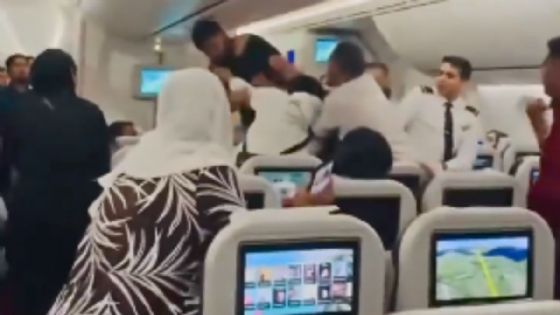 Caos en el aire: Dos pasajeros se pelean a golpes en pleno vuelo con destino a Londres | VIDEO