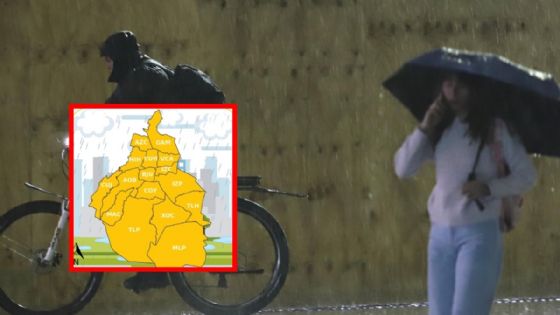Activan doble alerta amarilla en CDMX por DILUVIO y GRANIZO en 16 alcaldías | Lista completa