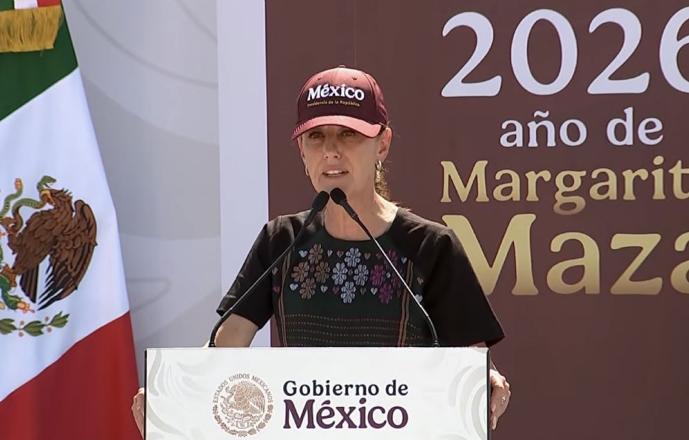 Llega Claudia Sheinbaum a La Paz: "No podíamos estar haciendo lo que hacemos, si hubiera la corrupción del pasado"