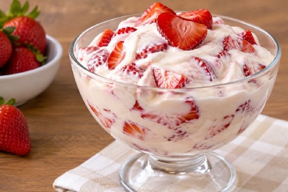 ¿Cómo preparar la crema para las fresas? RECETA para que quede cremosita, dulce y con el espesor ideal