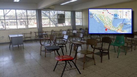 Estos son los ESTADOS y regiones donde siguen SUSPENDIDAS las CLASES por el huracán Polo este miércoles 23 de septiembre