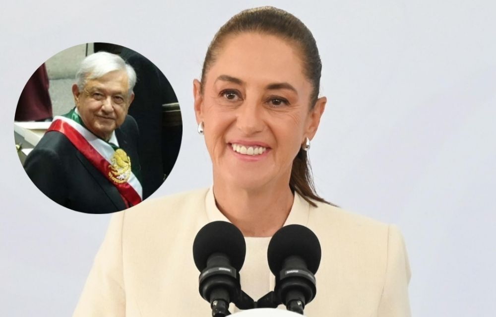 Claudia Sheinbaum califica a AMLO como el mejor presidente del mundo