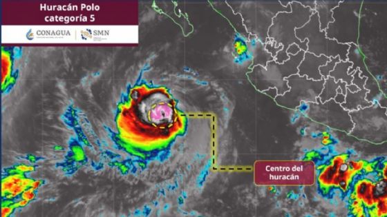 Huracán Polo: ¿A qué hora tocará tierra y qué estados afectará? Sigue su trayectoria EN VIVO