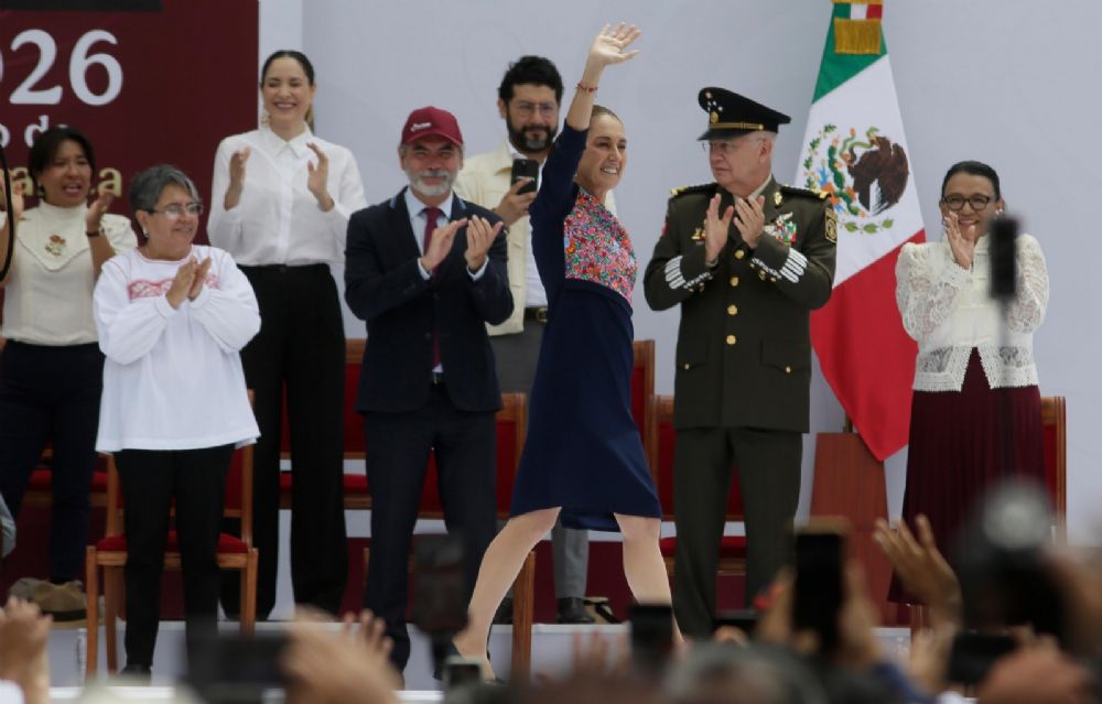 Las y los mexicanos no queremos injerencias, ni violación a nuestra territorialidad: Sheinbaum en cierre de gira | FOTOS
