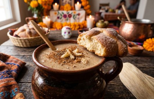 Atole de pan de muerto: Así se prepara la bebida más deliciosa de la temporada