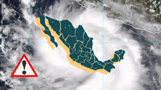 Huracán Polo: estos son los 10 estados con LLUVIAS MUY FUERTES del lunes 28 al miércoles 30 de septiembre