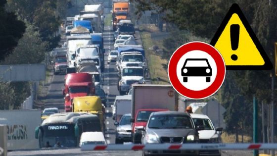 Cierran carriles de lunes a viernes en la México - Toluca a partir de HOY | Horarios