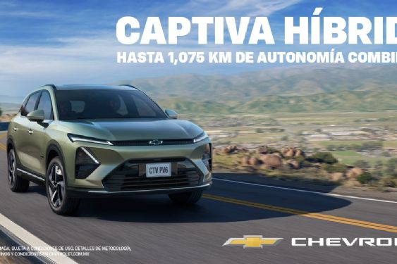 ¿Y si una SUV pudiera adaptarse a tu ritmo? Chevrolet Captiva Híbrida apuesta por hacerlo posible