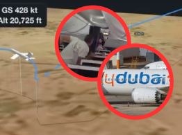 ¿Qué significa el código 7500 que emitió el vuelo de Flydubai antes de aterrizar en Tabuk?