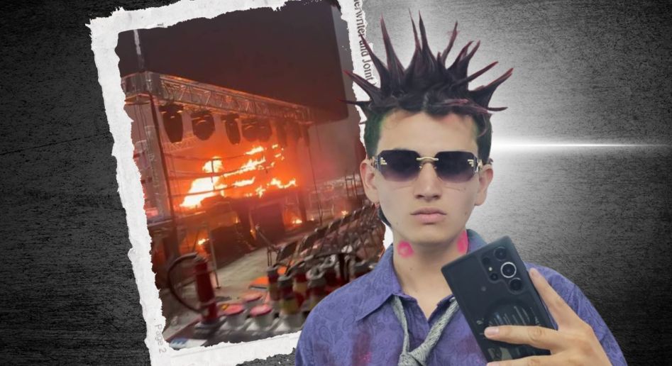 Detienen al influencer Azlan tras ataque armado y quema de un ring en el evento de boxeo Noche Suprema