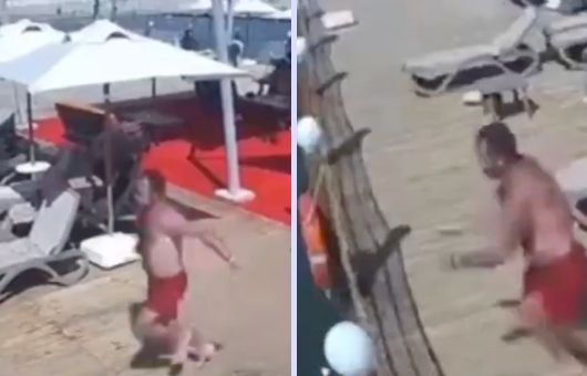 Muere hombre tras saltar de un muelle al mar frente a sus hijos | IMÁGENES FUERTES