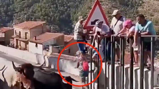 Muere mujer de 64 años tras ser golpeada por un toro en plena calle | IMÁGENES FUERTES