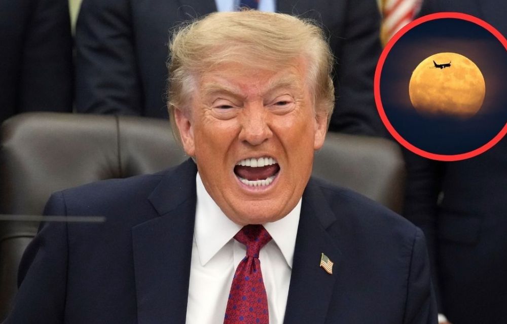 "La Luna es nuestra": Donald Trump afirma en redes sociales que la Luna pertenece a Estados Unidos